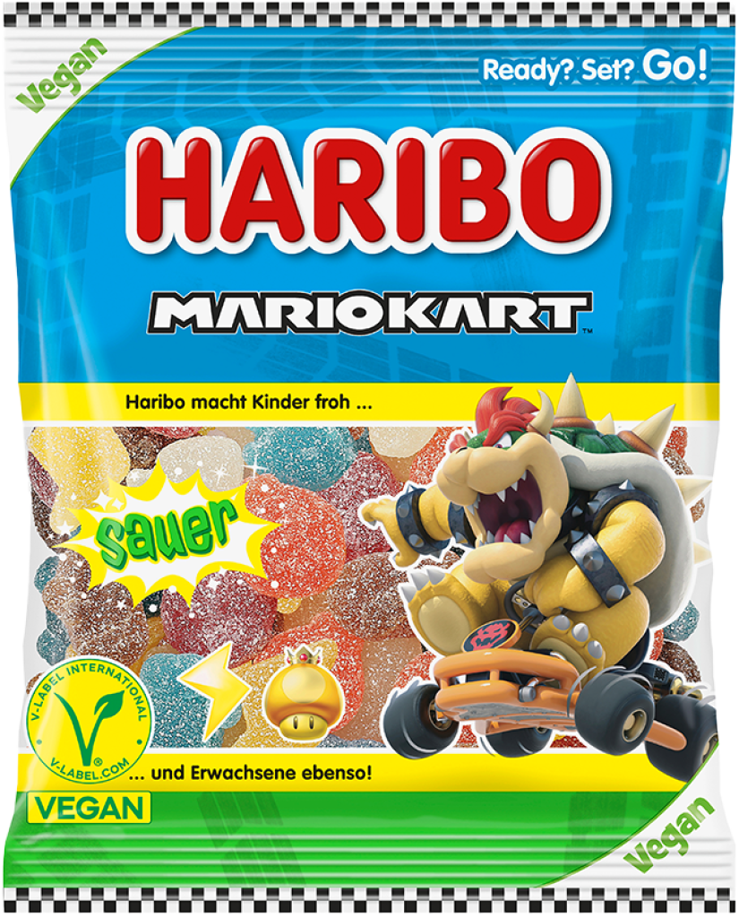 34 160g Bt Haribo Mario Kart Sauer 