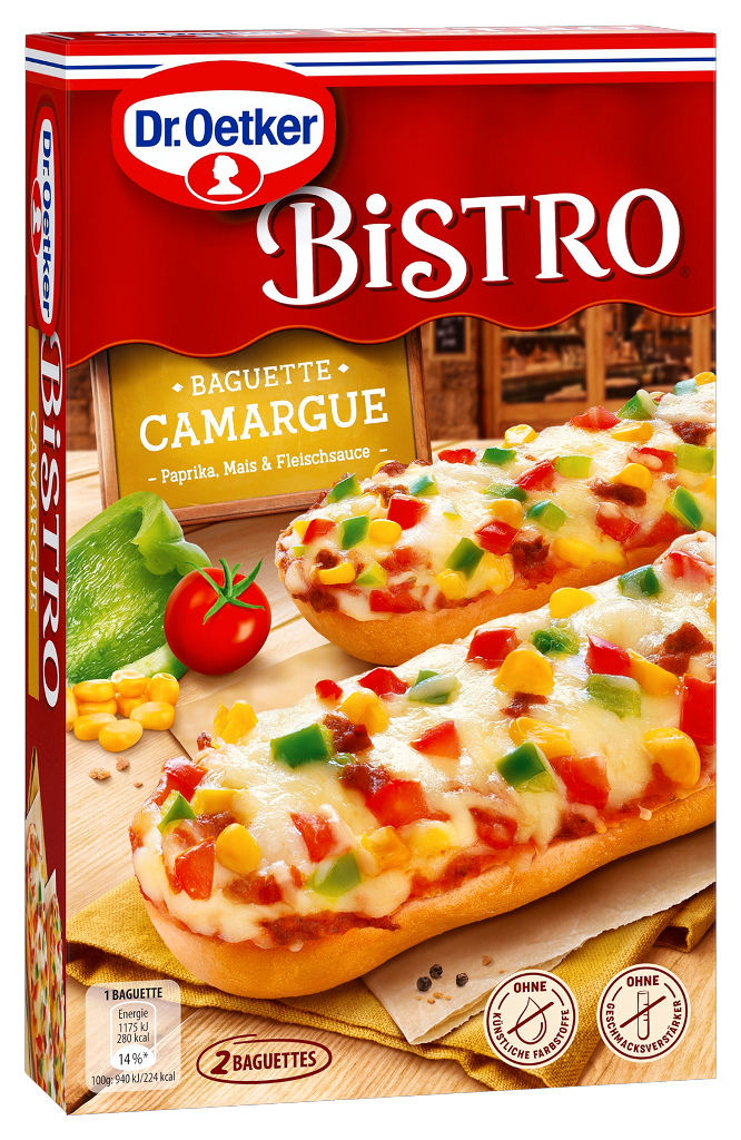 10 250gr Pg TKK Dr. Oetker Bistro Baguette Camargue 