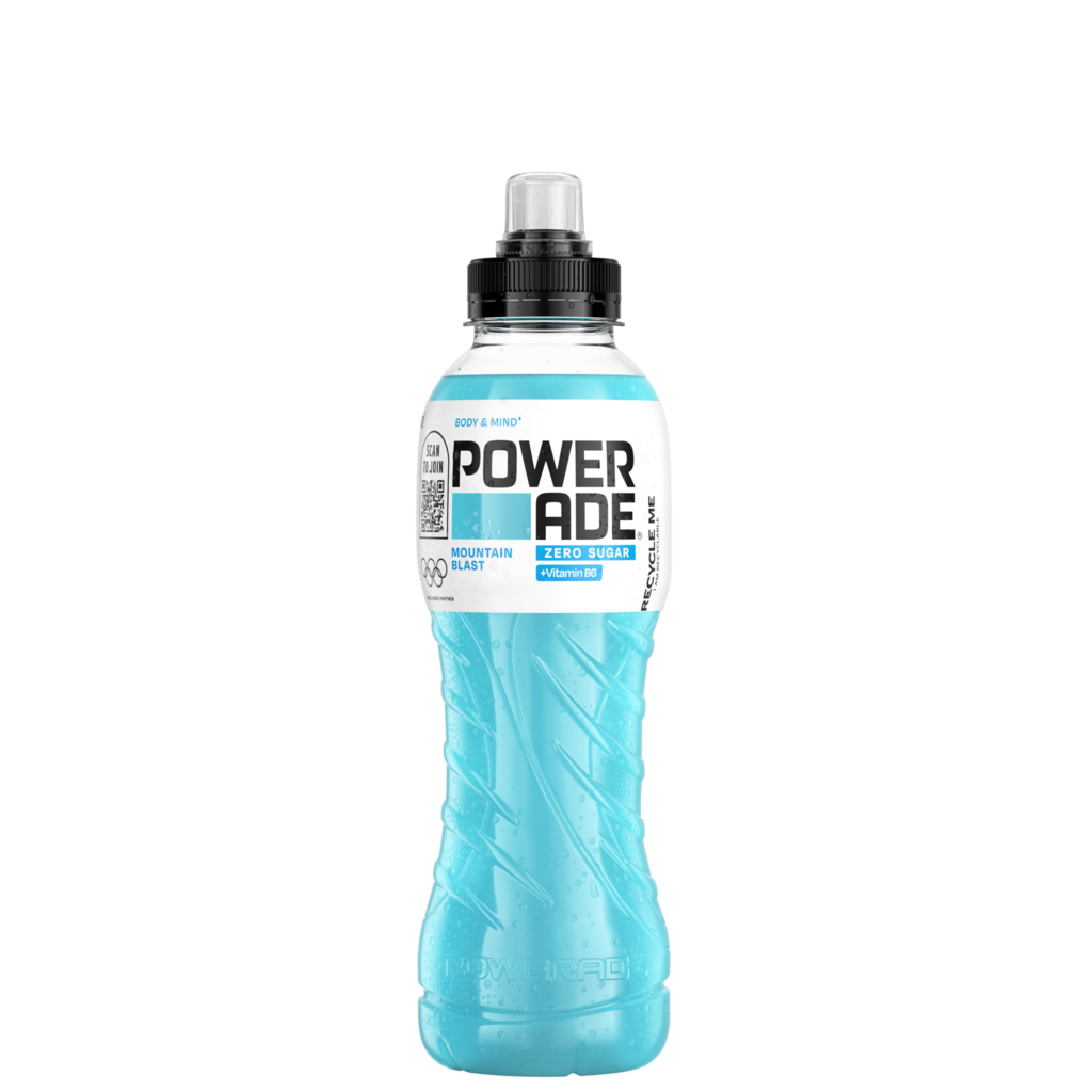 12 0.50l Fl Powerade Zero Mountain Blast PET EWP 