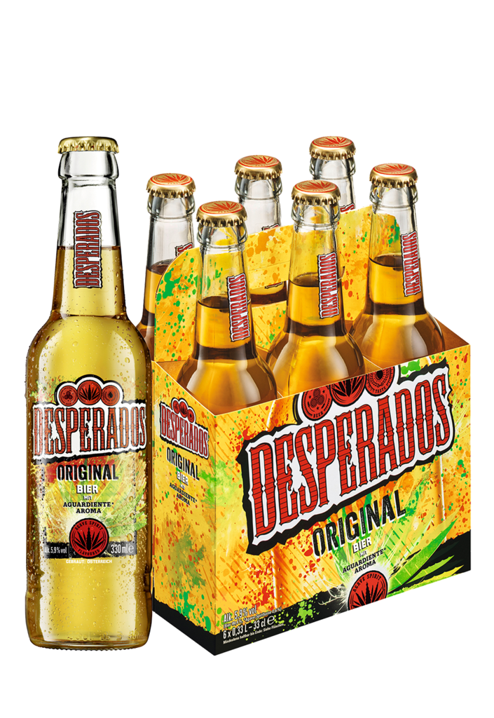 4 6/0.33MP Desperados Original Flasche EW 