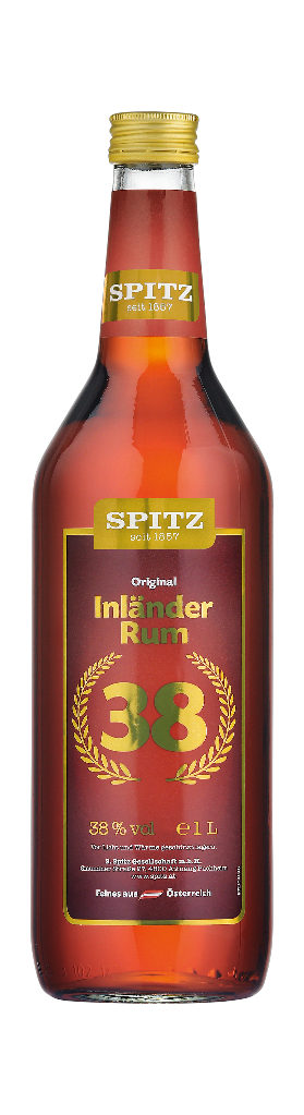 1 1.00l Fl Spitz Inländer Rum 38% Vol. (6) 