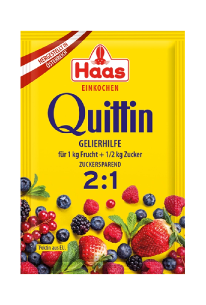 20 2St Pg Haas Quittin Gelierhilfe 2:1 24g 