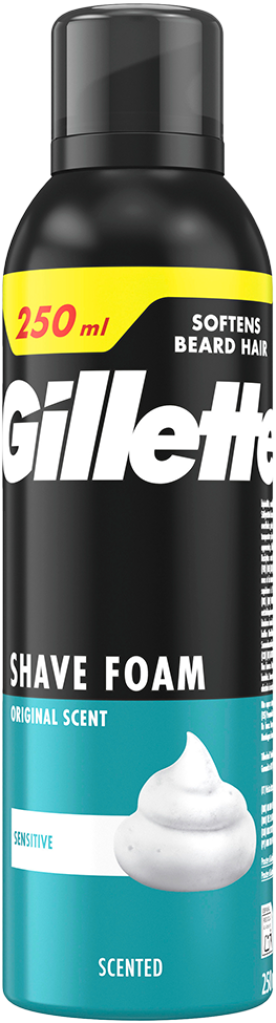6 250ml Ds Gillette Sensitive Männer Rasierschaum 