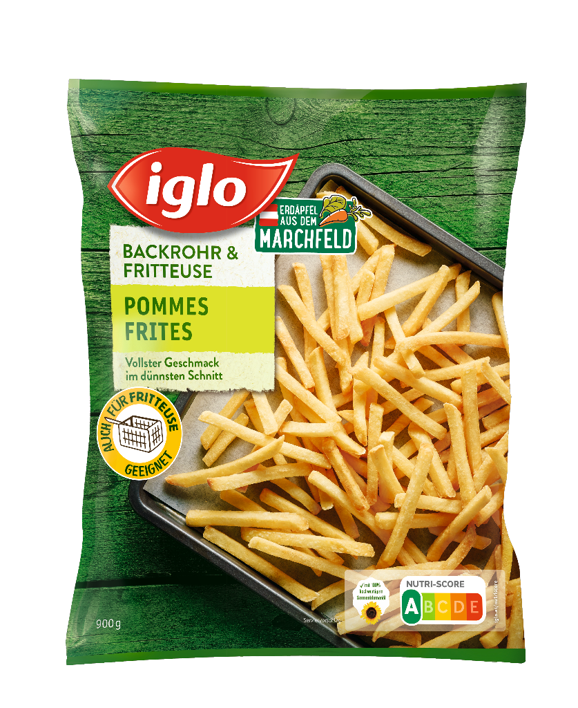 10 900gr Pg TKK Iglo Backrohr Frites 