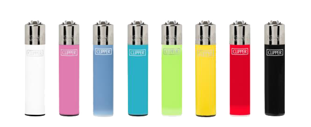 48 St Pg Clipper Feuerzeug Solid Branded  