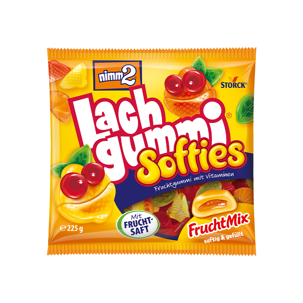 18 225g Pg Nimm2 Lachgummi Softies 