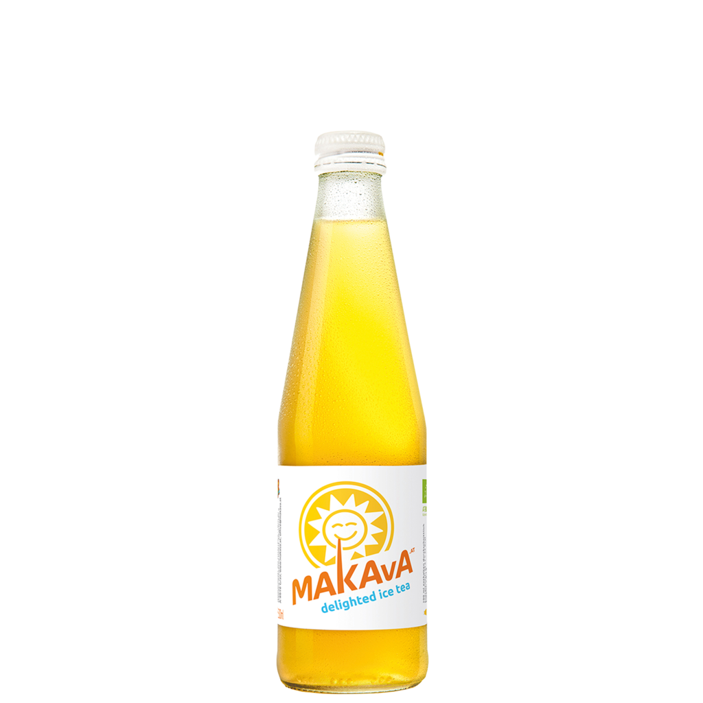 12 0.33l Fl MAKAvA Eistee  BIO Glas EW 