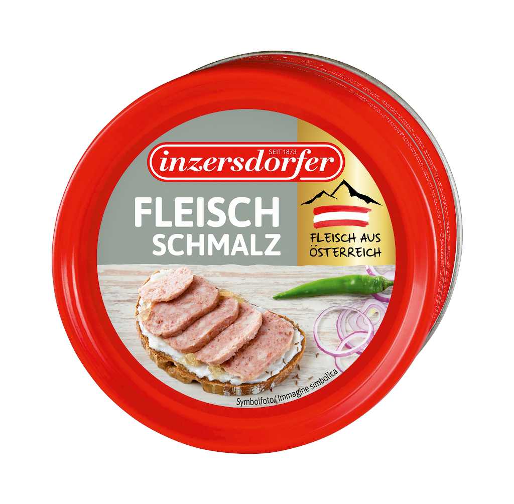 24 125gr Ds Inzersdorfer Fleischschmalz 