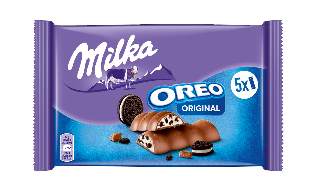 13 5St Pg Milka Riegel Oreo 37g 