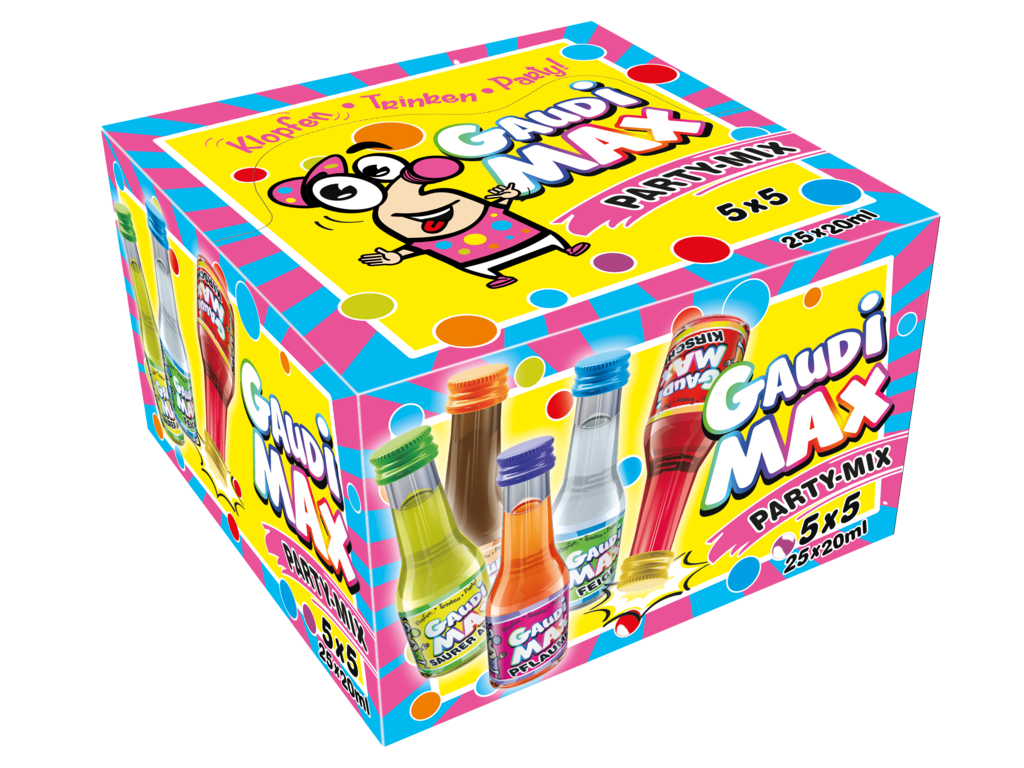 1 25St Pg Gaudi-Max Partymix 0.02l EW  