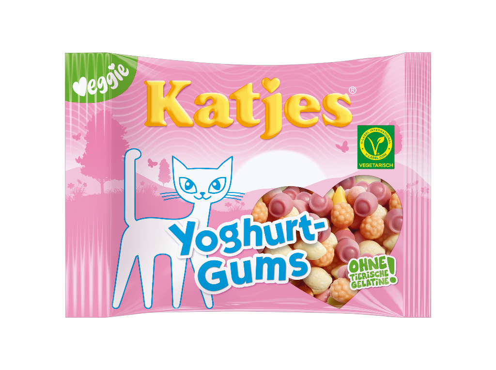 22 175g Bt Katjes Yoghurt Gums 