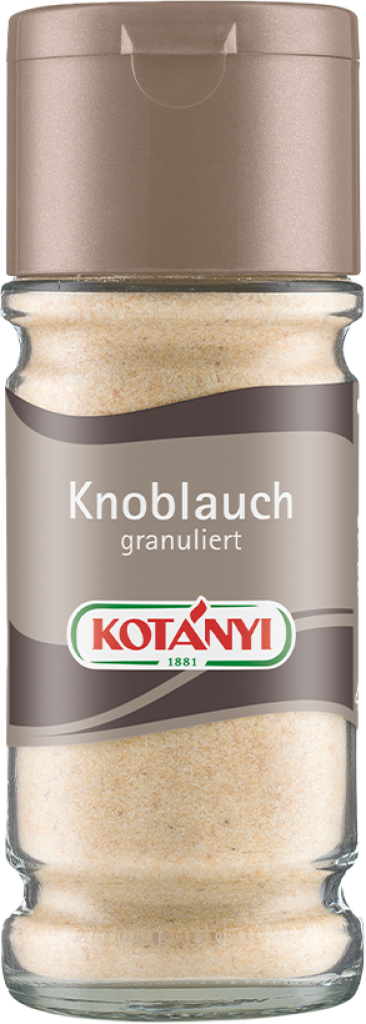 4 100ml Gl Kotanyi Knoblauch granuliert 