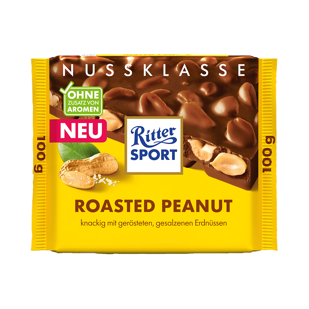 11 100g Ta Ritter Sport Roasted Peanut 