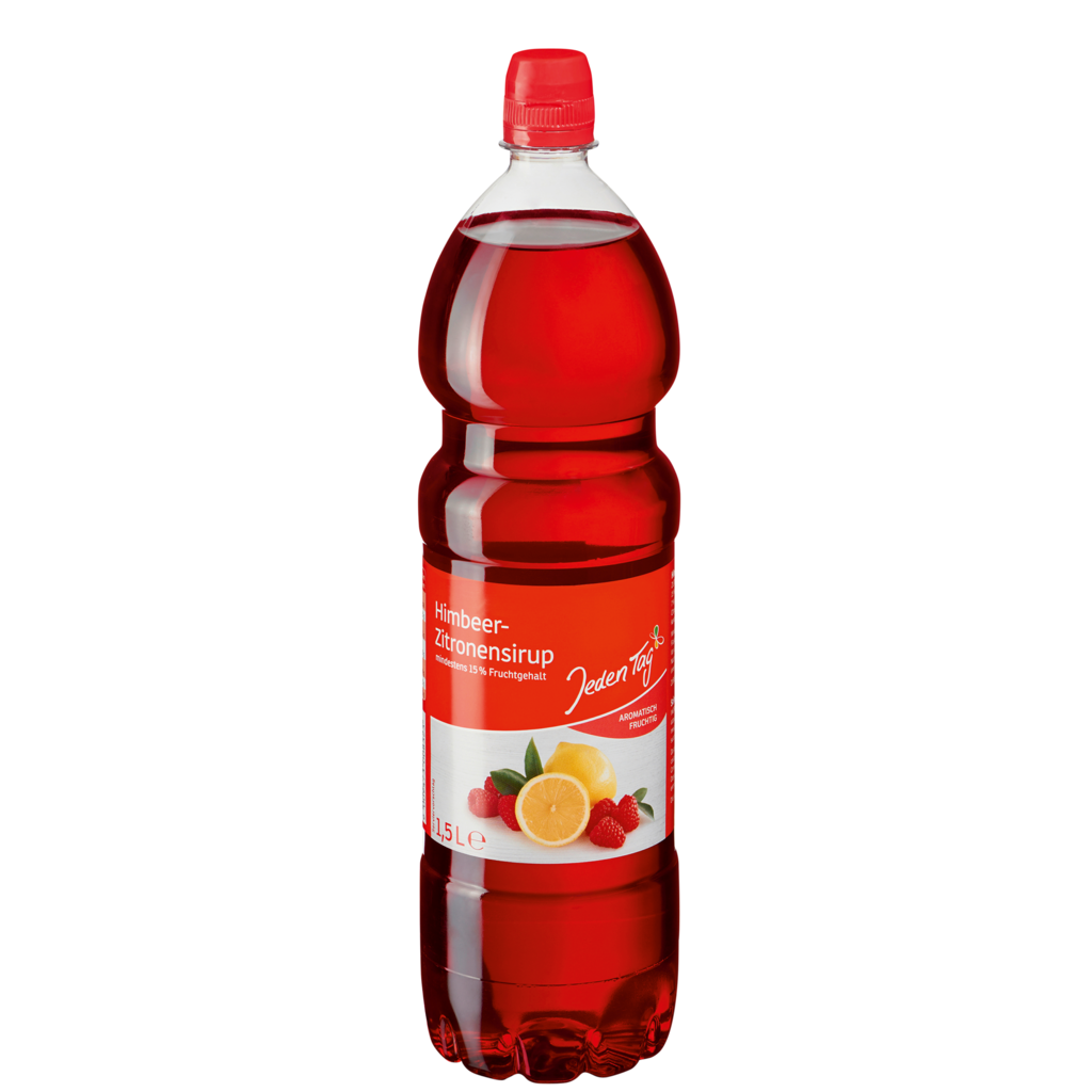 6 1.50l Fl Jeden Tag Sirup Himbeere Zitrone PET 