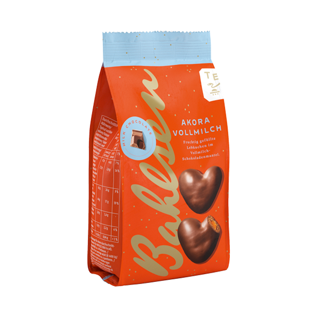 39 150g Be Bahlsen Akora Vollmilch 