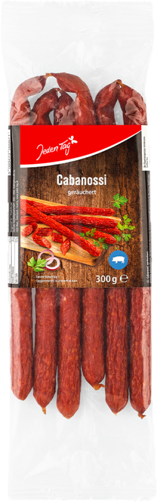 5 300g Pg Jeden Tag Cabanossi 