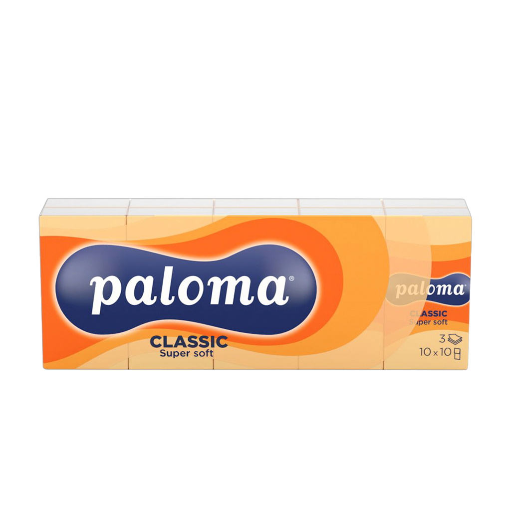 24 10St Pg Paloma Taschentücher Classic Super Soft 3lagig 10er 