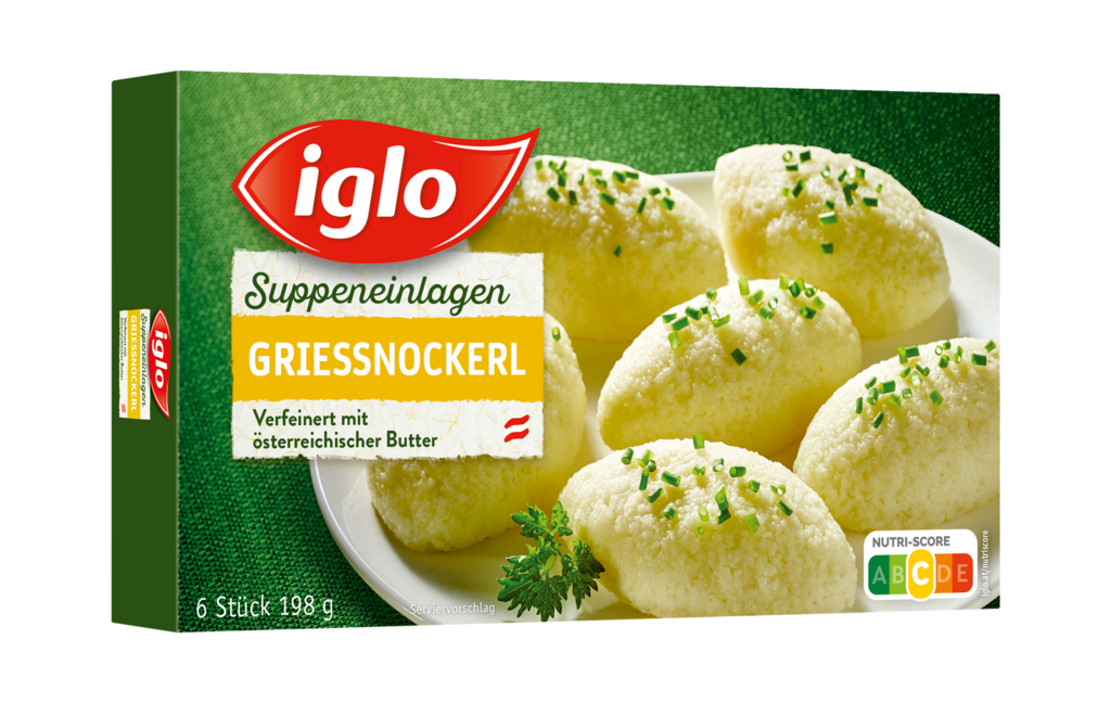 10 198gr Pg TKK Iglo Grießnockerl 