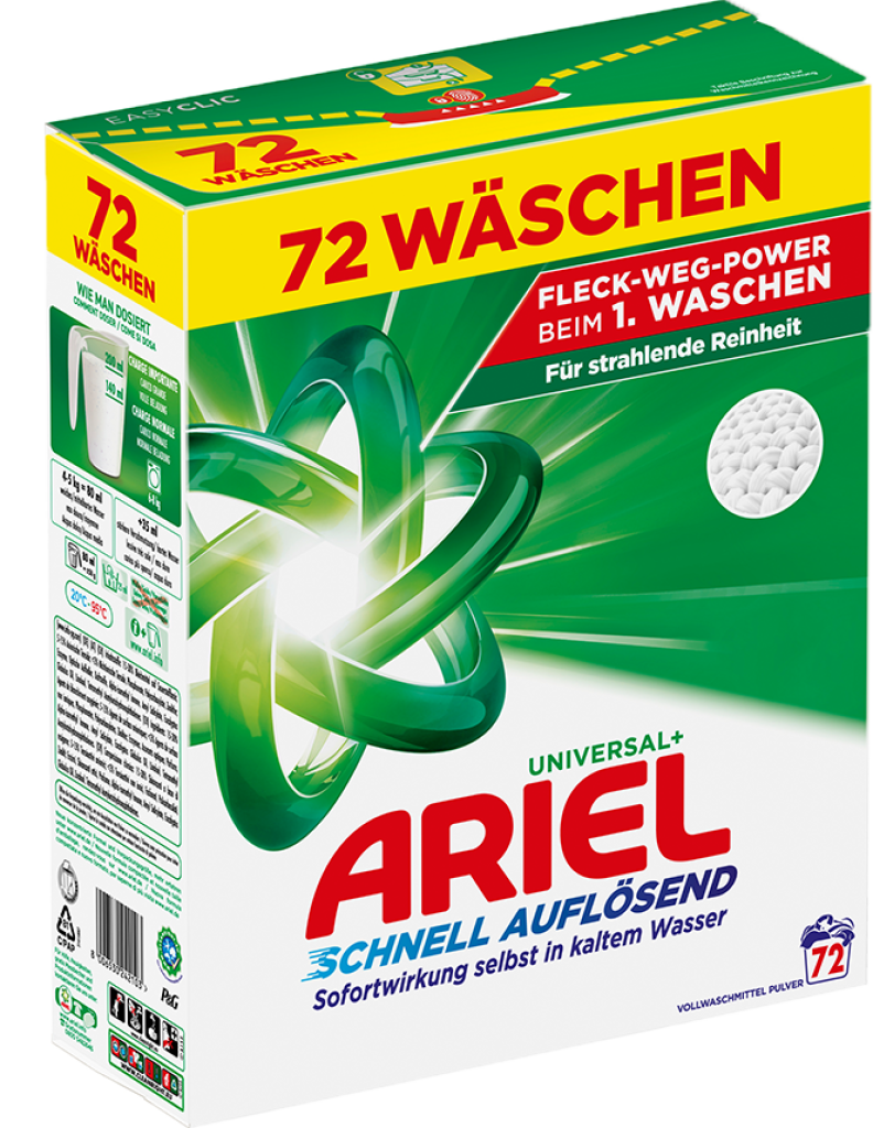 1 3.6kg Pg Ariel Pulver Regulär 72WG 