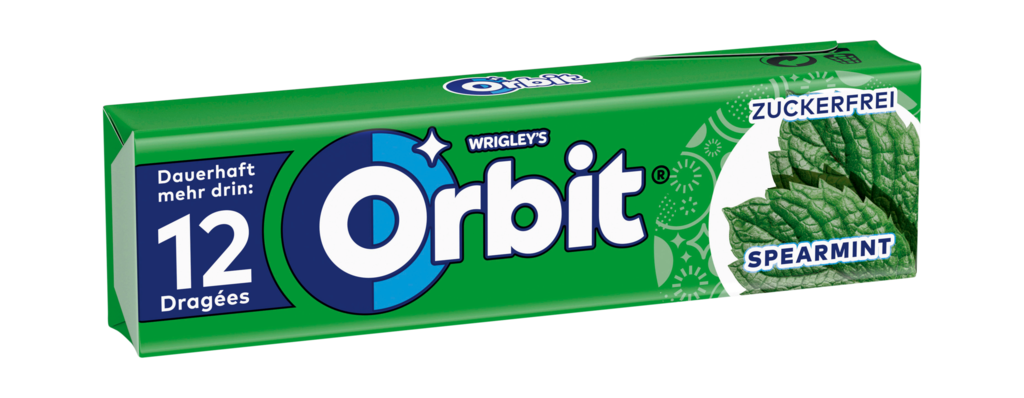 30 12    St Orbit Kaugummi Spearmint 