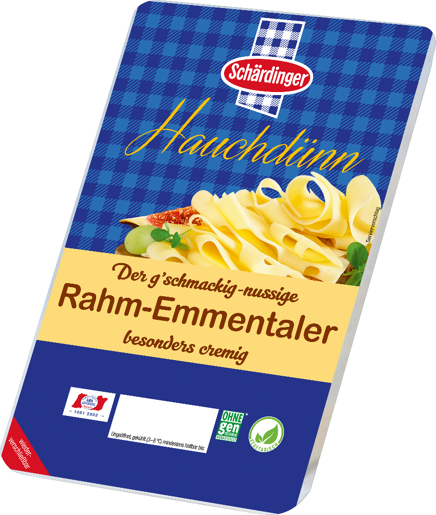 1 150gr Pg Schärdinger Bergbauern Emmentaler 