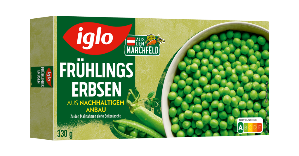 6 340g Bt TKK Iglo Erbsen jung 