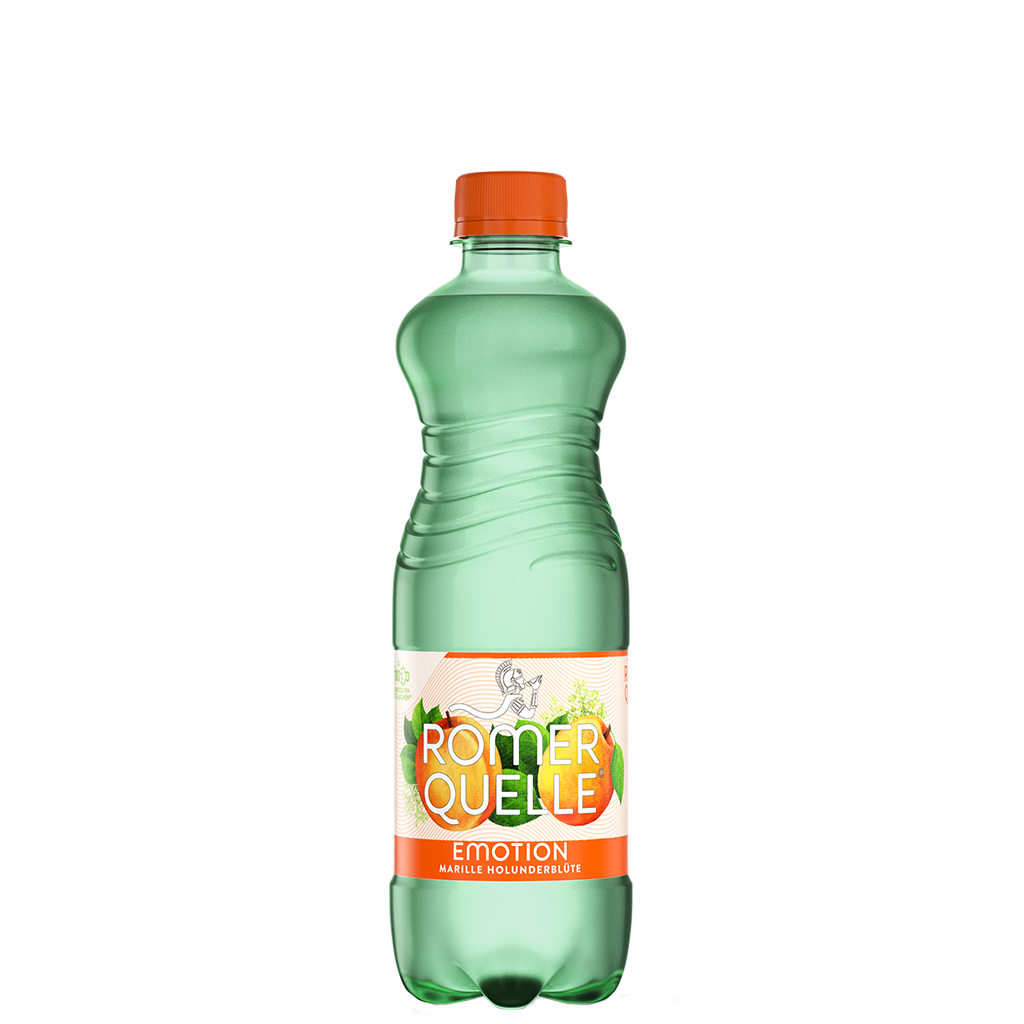 12 0.50l Fl Römerquelle Emotion Marille Holunderblüte PET EWP 