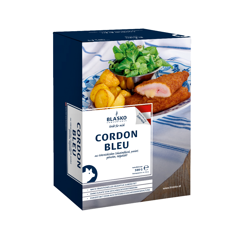 3 167gr Pg TKK Cordon Bleu gebacken 