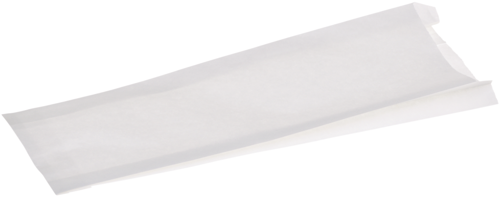 1 1000St Pg Papier Faltensäcke weiss 1.00kg 28x12x5cm 
