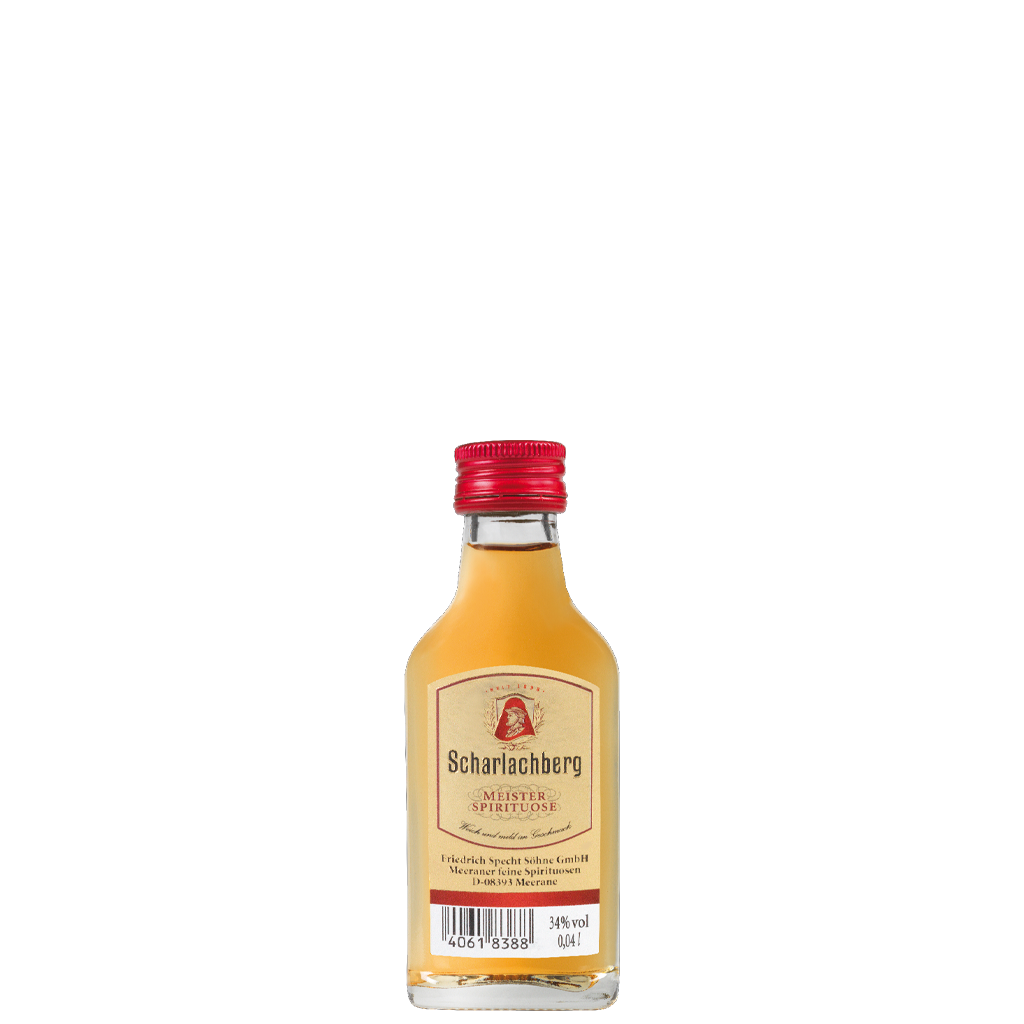 24 0.04l Fl Scharlachberg Meisterspirituose mini 