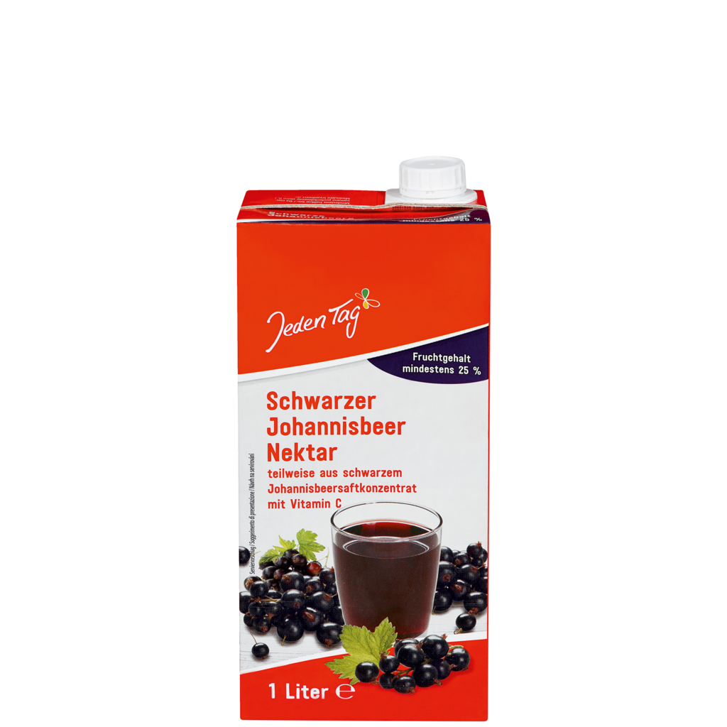 12 1.00l Pg Jeden Tag Schwarzer Johannisbeer 