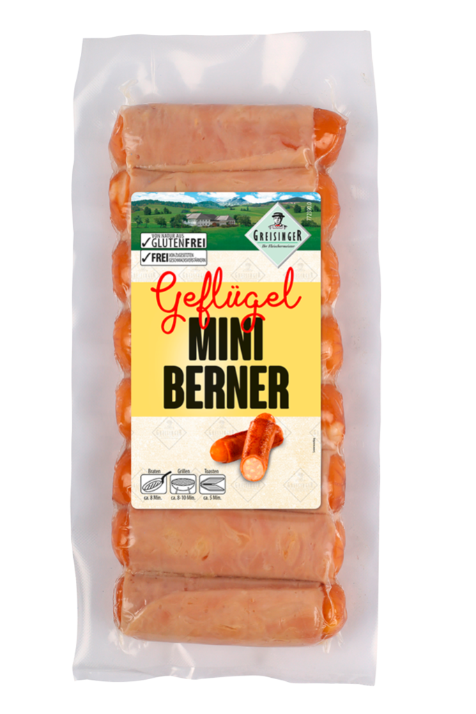 8 250g Pg Greisinger Mini Geflügel Berner 