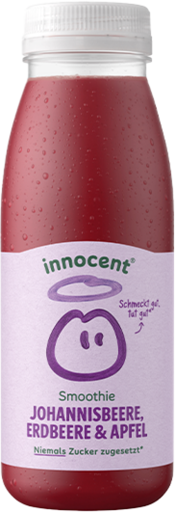 1 0.25l Fl Innocent Smoothie Johannisbeere Erdbeere Apfel PET EWP 