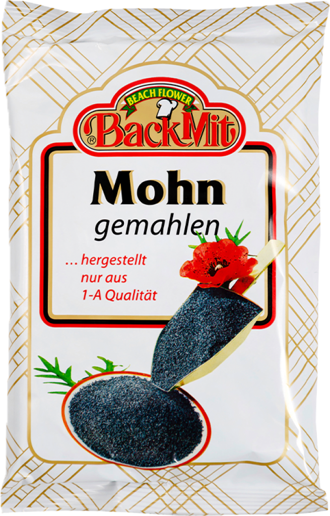 12 200g Pg Back Mit Mohn gemahlen 
