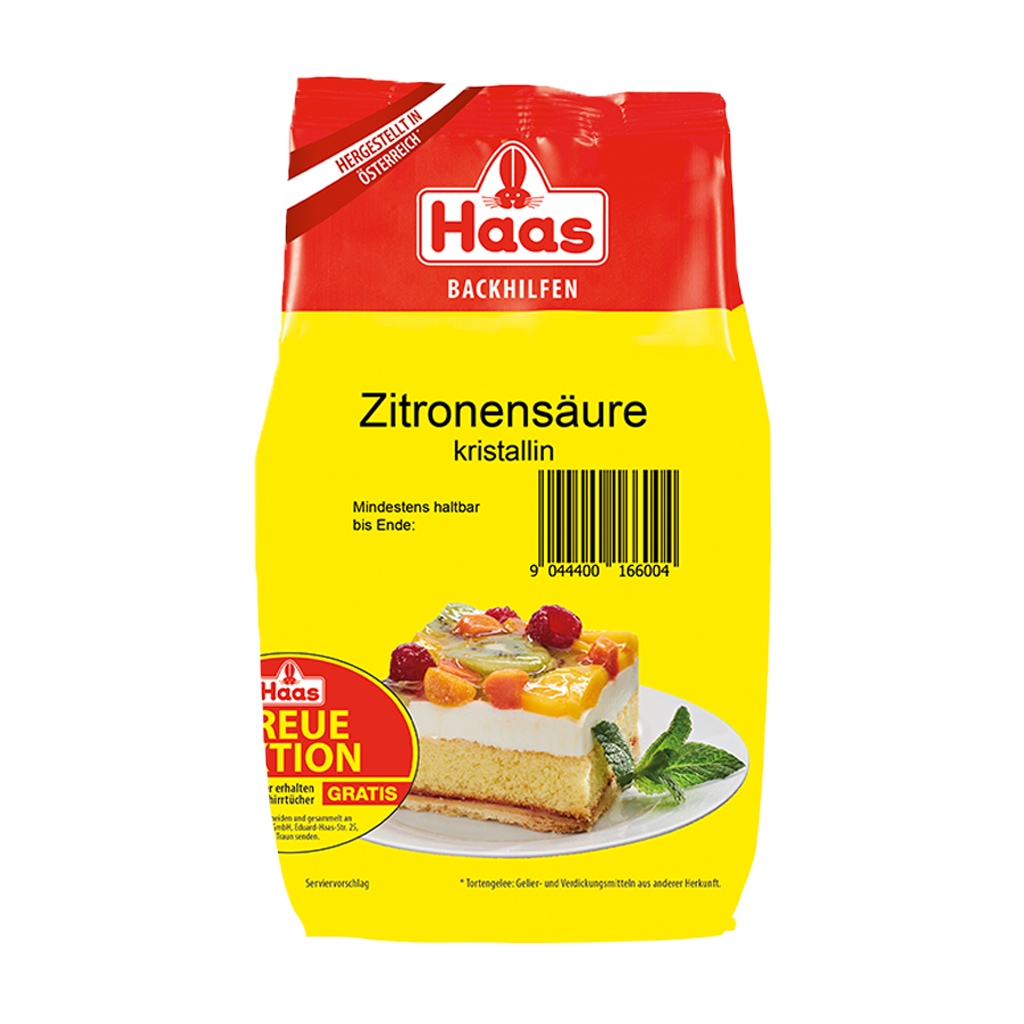 1 1.00kg Pg Haas Zitronensäure 