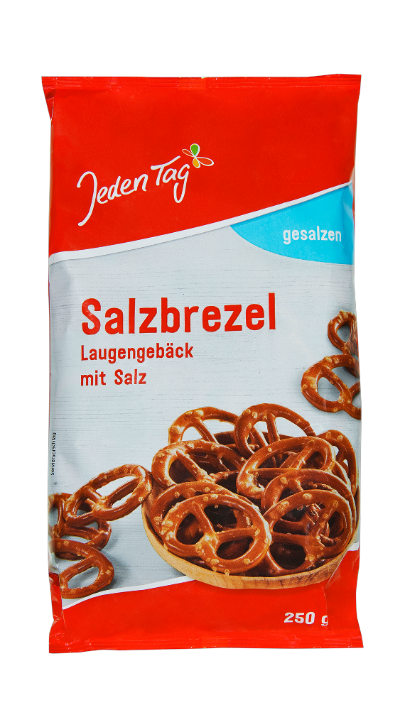 16 250g Bt Jeden Tag Brezeln mit Salz 