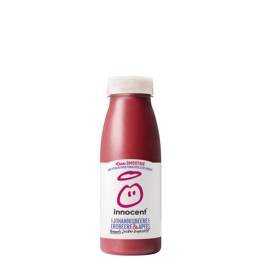 1 0.25l Fl Innocent Smoothie Johannisbeere, Erdbeere & Apfel PET EWP 
