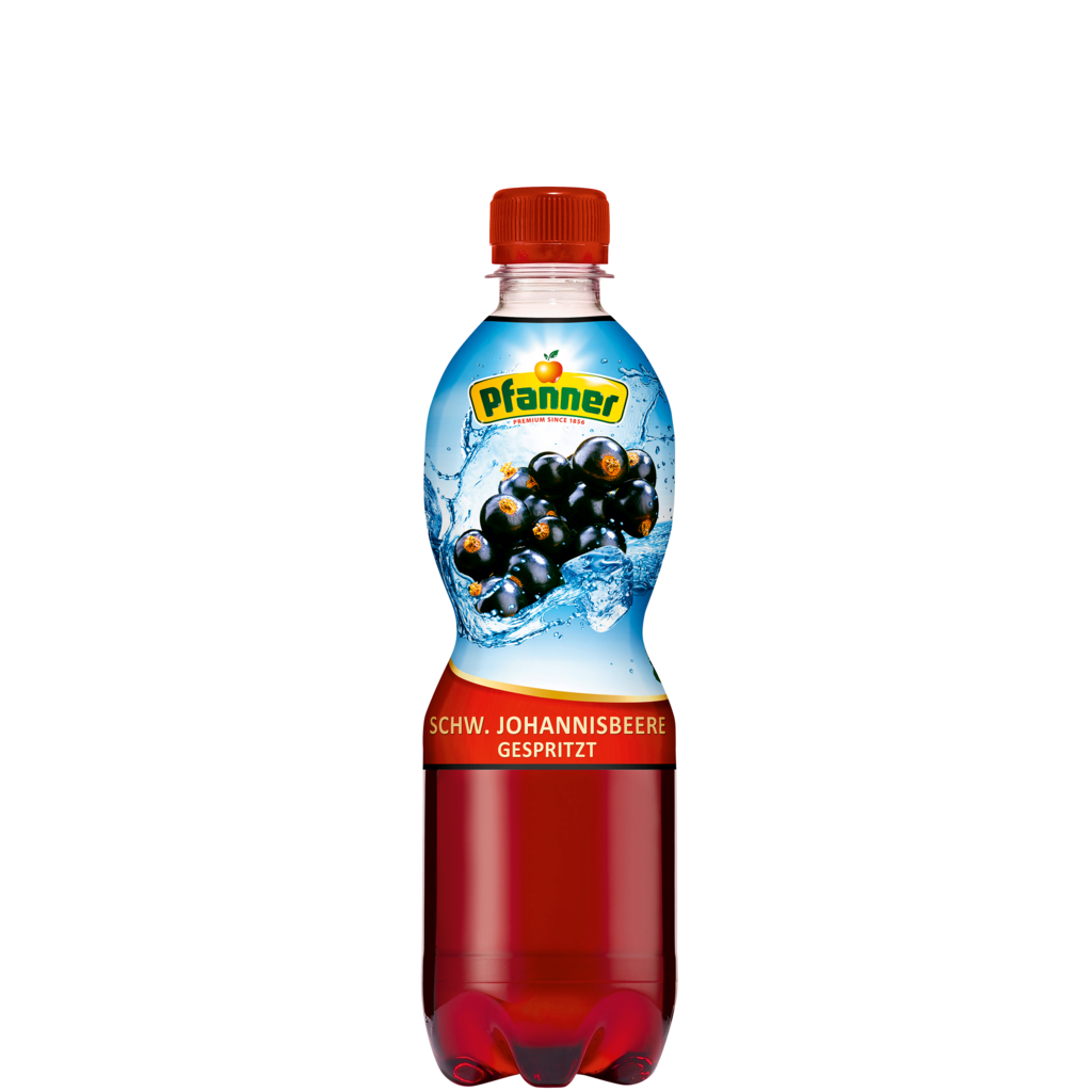 12 0.50l Fl Pfanner Johannisbeere gespritzt PET 