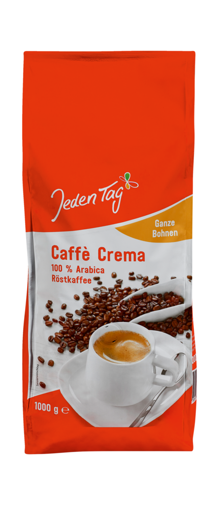 8 1kg Pg Jeden Tag Caffe Crema Bohne 