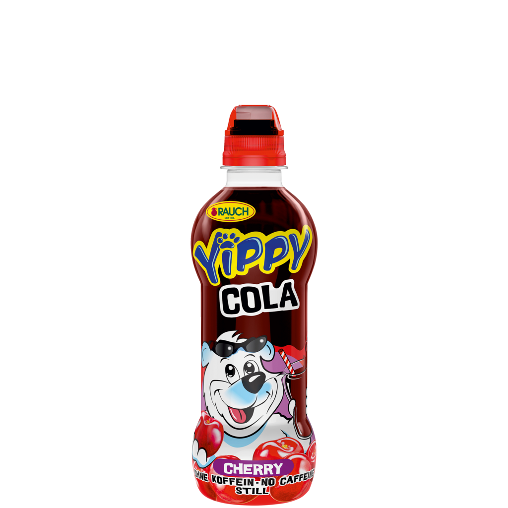 12 0.33l Fl Rauch Yippy Cola Cherry (ohne Koffein) 