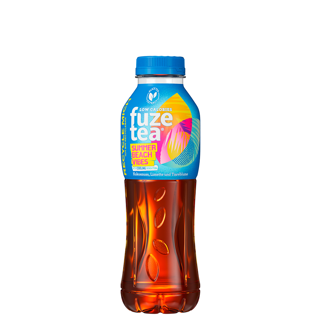 12 0.50l Fl Fuzetea Vibes Black Eistee Kokosnuss Limette Tiaréblume EWP 