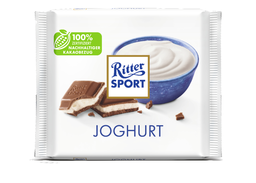 12 100g Ta Ritter Sport Joghurt 