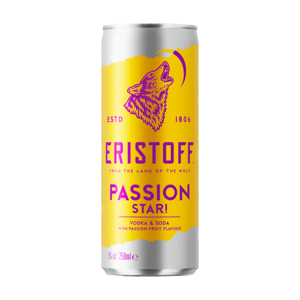 12 0.25l Ds Eristoff Passion Star 5% EWP 