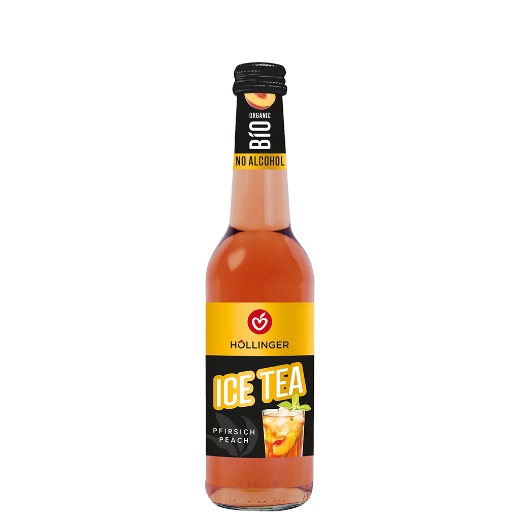 12 0.33l Fl Höllinger BIO Ice Tea Pfirisch EW 