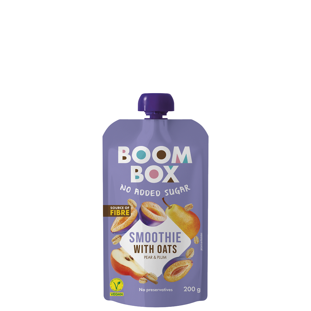 6 200g Pg Boom Box Smoothie Pear Plum Fibre  