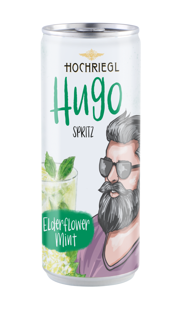 12 0.25l Ds Hochriegl Wine-Spritz Hugo Holunder Minze EWP 