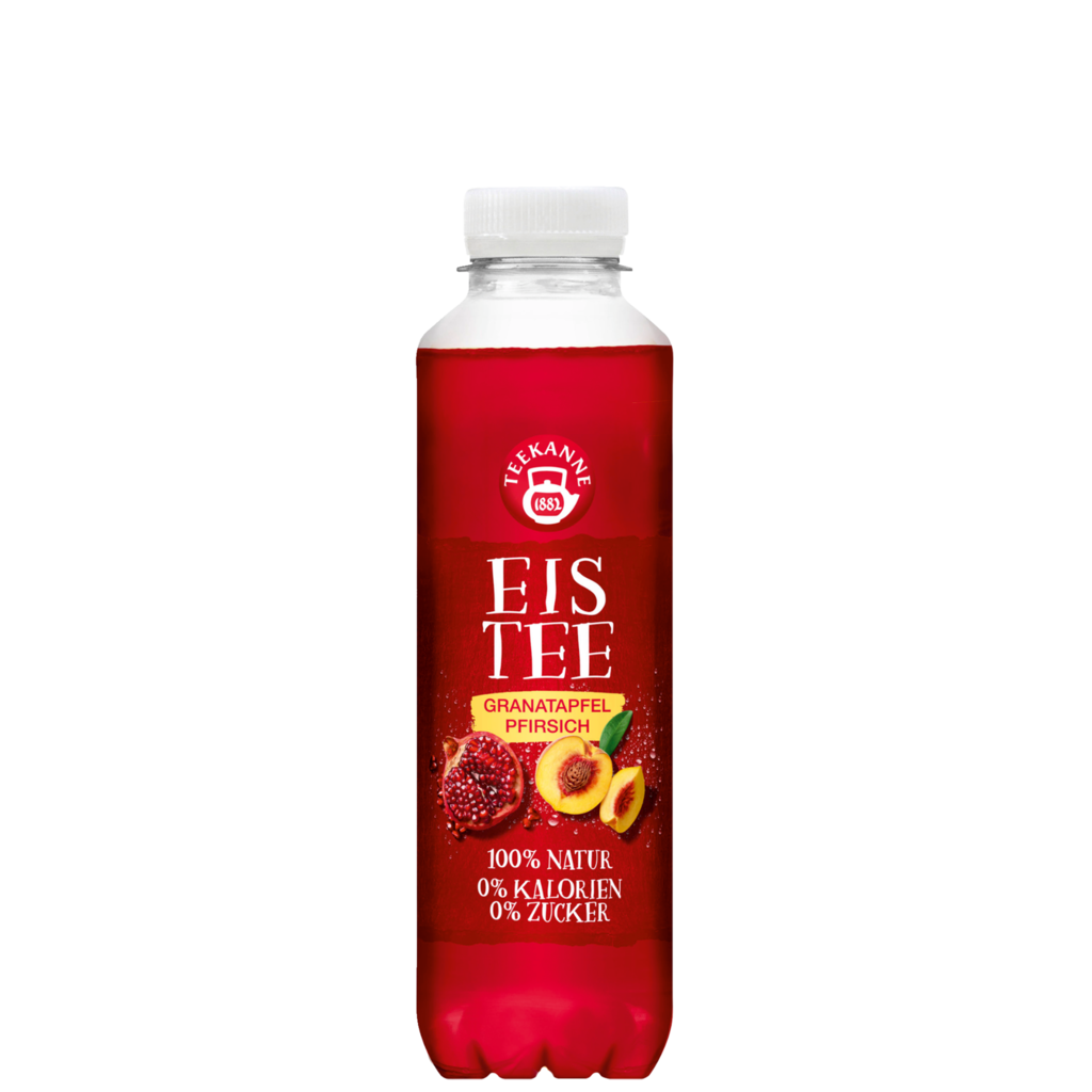 6 0.50l Fl Teekanne Eistee Granatapfel Pfirsich PET EWP 