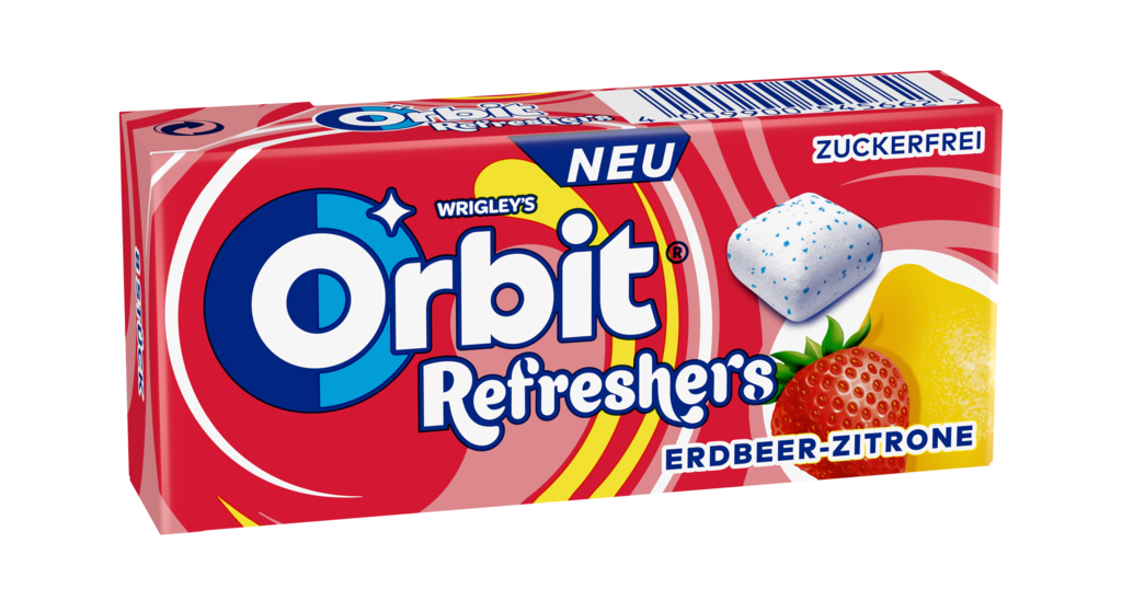 12 17.9gr Pg Orbit Refreshers Erdbeere Zitrone Handypack 