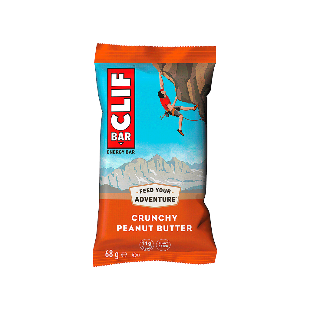 12 68g Pg Clif Bar Crunchy Peanut Butter 