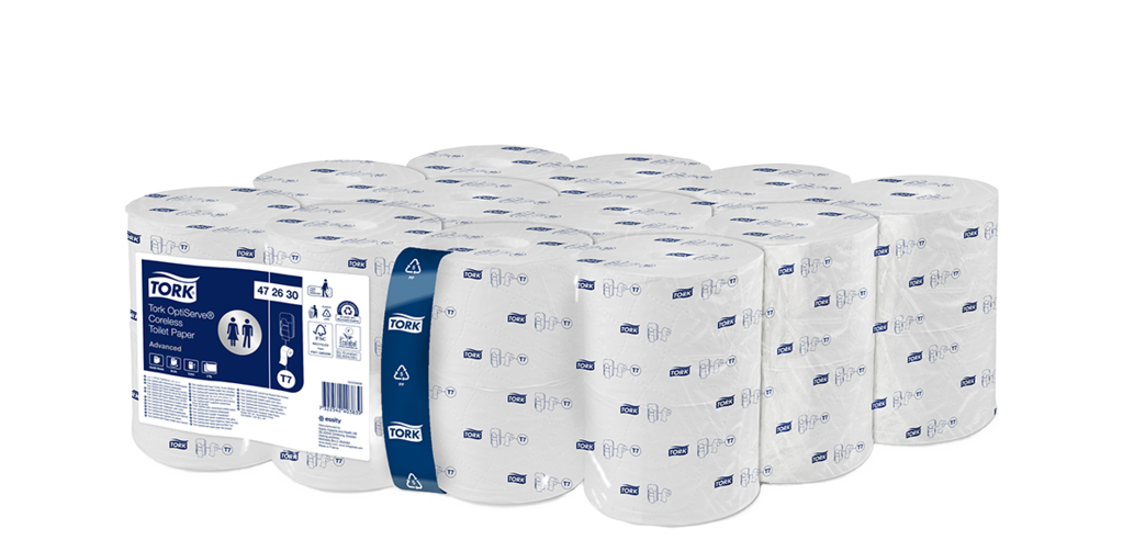 24 1St Pg Tork OptiServe Hülsenloses Toilettenpapier 472630 